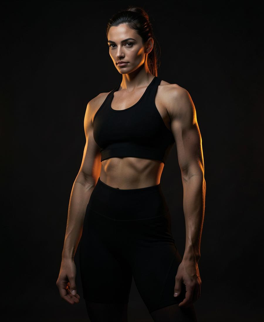 Athlete in FINISHER best-selling black performance kit