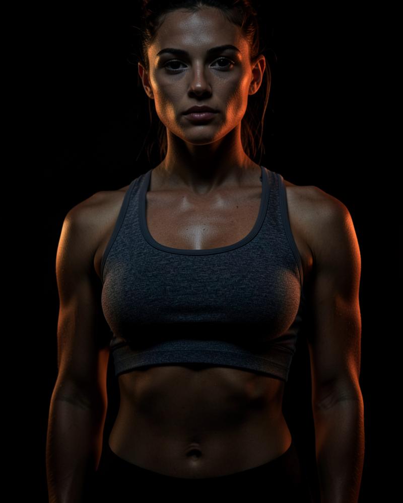 Anchor Sports Bra — Charcoal